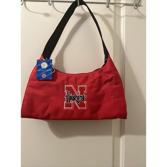 Most Valuable Fan MVF By Littlearth Nebraska Cornhuskers Purse Handbag Red - Picture 1 of 12